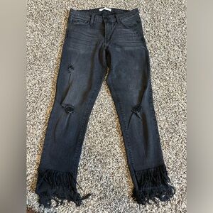 flying monkey black denim jeans